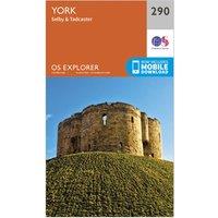 Explorer 290 York Map With Digital Version, Orange