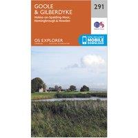Explorer 291 Goole & Gilberdyke Map With Digital Version, Orange