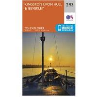 Explorer 293 Kingston upon Hull & Beverley Map With Digital Version, Orange