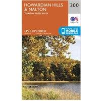 Explorer 300 Howardian Hills & Malton Map With Digital Version, Orange