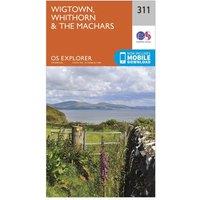 Explorer 311 Wigtown, Whithorn & The Machars Map With Digital Version, Orange