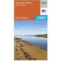 Explorer 314 Solway Firth Map With Digital Version, Orange