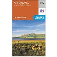 Explorer 322 Annandale Map With Digital Version, Orange