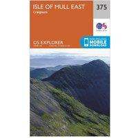 Explorer 375 Isle of Mull East Map With Digital Version, Orange