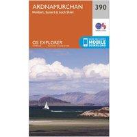 Explorer 390 Ardnamurchan Map With Digital Version, Orange