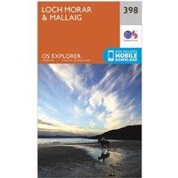Explorer 398 Loch Morar & Mallaig Map With Digital Version, Orange