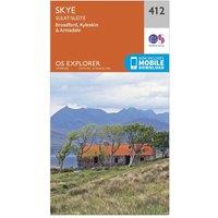 Explorer 412 Skye - Sleat Map With Digital Version, Orange