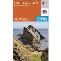 Explorer 425 Huntly & Cullen Map With Digital Version, Orange