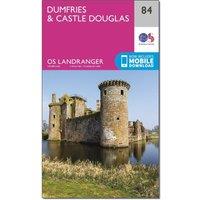 Landranger 84 Dumfries & Castle Douglas, Pink
