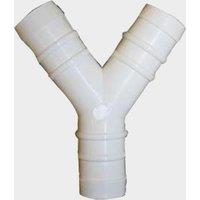'Y' Hose Connector - 3/4" (19mm), White