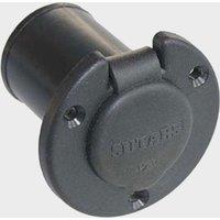 Lighter-type Recessed Socket (Round), Black
