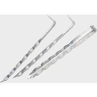 Ripple Angle Steel Peg (7 inches), Silver