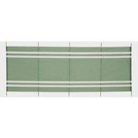 5-Pole Wooden Windbreak, Green