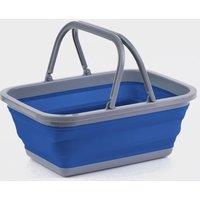 Folding Wash Bowl, Blue