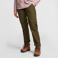 Women's Nebraska II Zip-Off Walking Trousers, Green