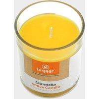 Citronella Votive Candle, Yellow