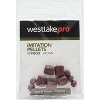 Sinking Imitation Pellets (10 pack), Brown