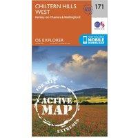 Explorer Active 171 Chiltern Hills West, Henley-on-Thames & Wallingford Map With Digital Version, Orange