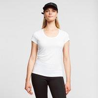 Women's Active F-Dry Light Baselayer T-Shirt, White