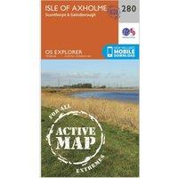 Explorer Active 280 Isle of Axholme, Scunthorpe & Gainsborough Map With Digital Version, Orange