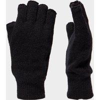 Women's Thinsulate Fingerless Gloves, Black