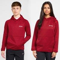 Kids' Logo Hoody, Red