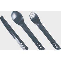Ellipse Camping Cutlery Set, Grey