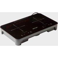 Sizzle Double Induction Hob, Black