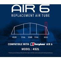 Air 6 Tent Replacement Air Tube - 452L, Clear