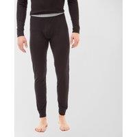 Men's Merino Warm Pants, Black