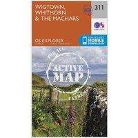 Explorer Active 311 Wigtown, Whithorn & The Machars Map With Digital Version, Orange