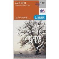 Explorer Active 137 Ashford Map With Digital Version, Orange