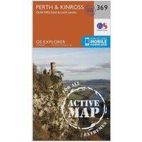 Explorer Active 369 Perth & Kinross Map With Digital Version, Orange