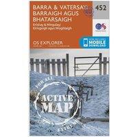 Explorer Active 452 Barra & Vatersay Map With Digital Version, Orange
