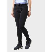 Women's Water Resistant Walking Leggings, Black