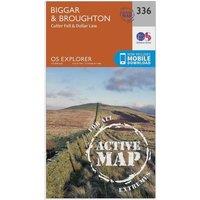 Explorer Active 336 Biggar & Broughton Map With Digital Version, Orange