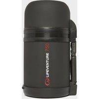Wide Mouth 750ml Vacuum Flask, Black