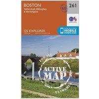 Explorer Active 261 Boston Map With Digital Version, Orange
