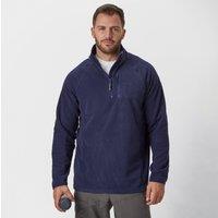 Men's Grid Half-Zip Fleece, Navy