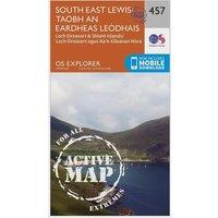 Explorer Active 457 South East Lewis Map With Digital Version, Orange