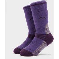 Girl's Midweight Trekking Sock (2 pack), Purple
