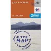 Explorer Active 355 Jura & Scarba Map With Digital Version, Orange