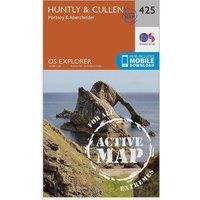 Explorer Active 425 Huntly & Cullen Map With Digital Version, Orange