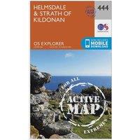 Explorer Active 444 Helmsdale & Strath of Kildonan Map With Digital Version, Orange