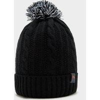 Men's Leon Waterproof Bobble Hat, Black