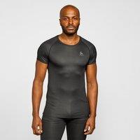 Men's Active F-Dry Light Short Sleeve BaseLayer Top, Grey