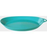 Ellipse Plastic Camping Plate, Blue
