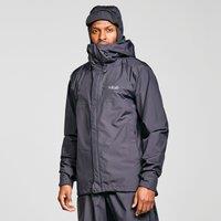 Men's Downpour Waterproof Jacket, Black