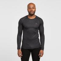 Men's Active F-Dry Long Sleeve Base Layer Top, Black