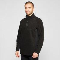 Men's Peak Half Zip Fleece, Black